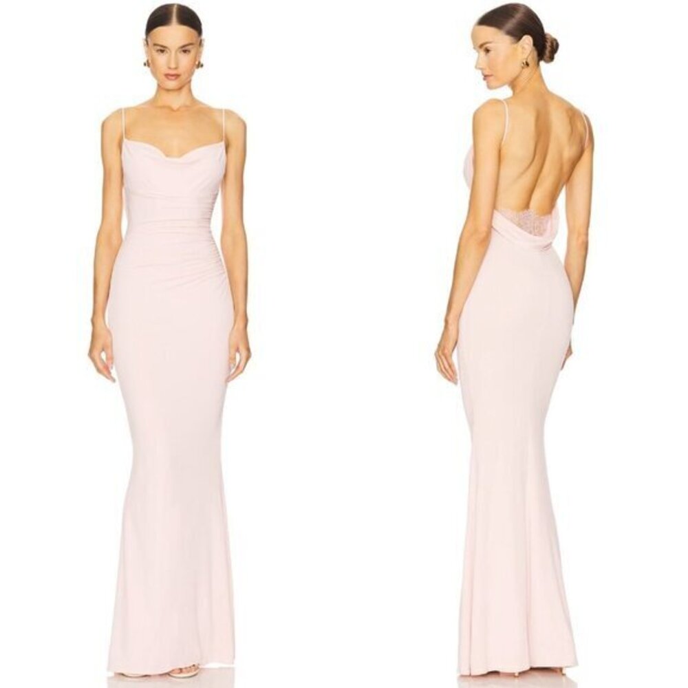 Katie May Surreal Dress in Blush